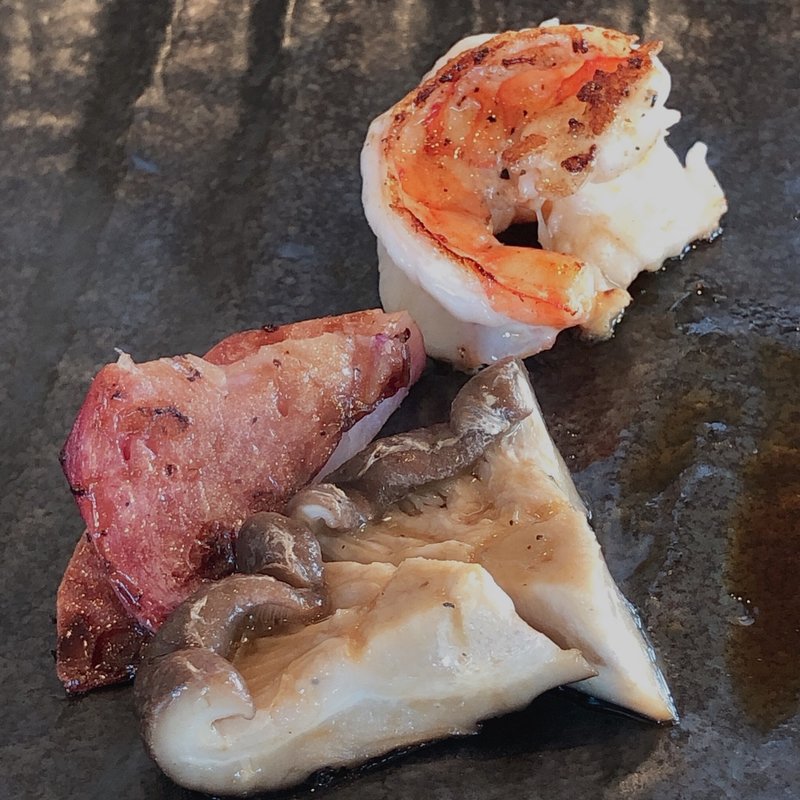 渚のコース　（海鮮と焼き野菜）(ステーキハウス秀)