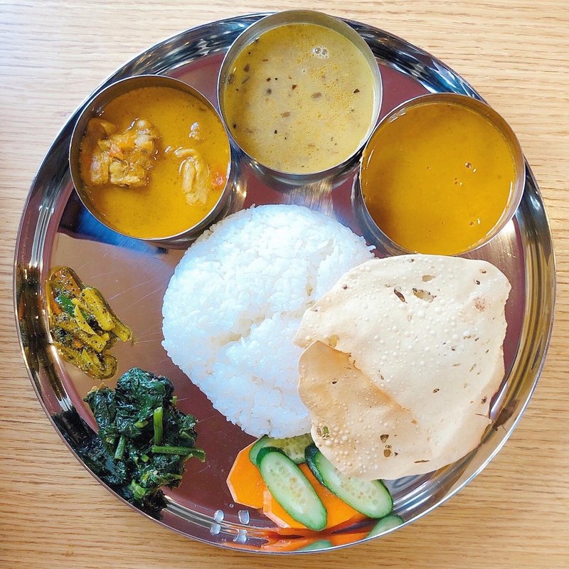 タリーセット（ダルバート）(アジアンレストラン＆ダイニング だるま)