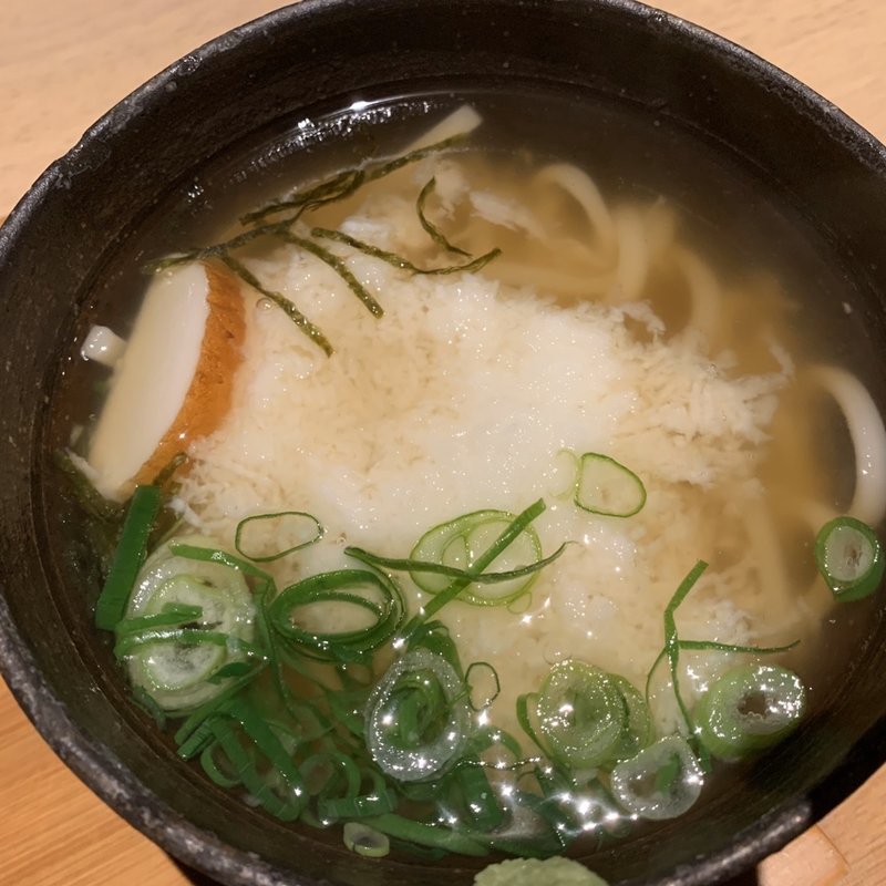 とろろうどん(はなれ　中村製麺 )