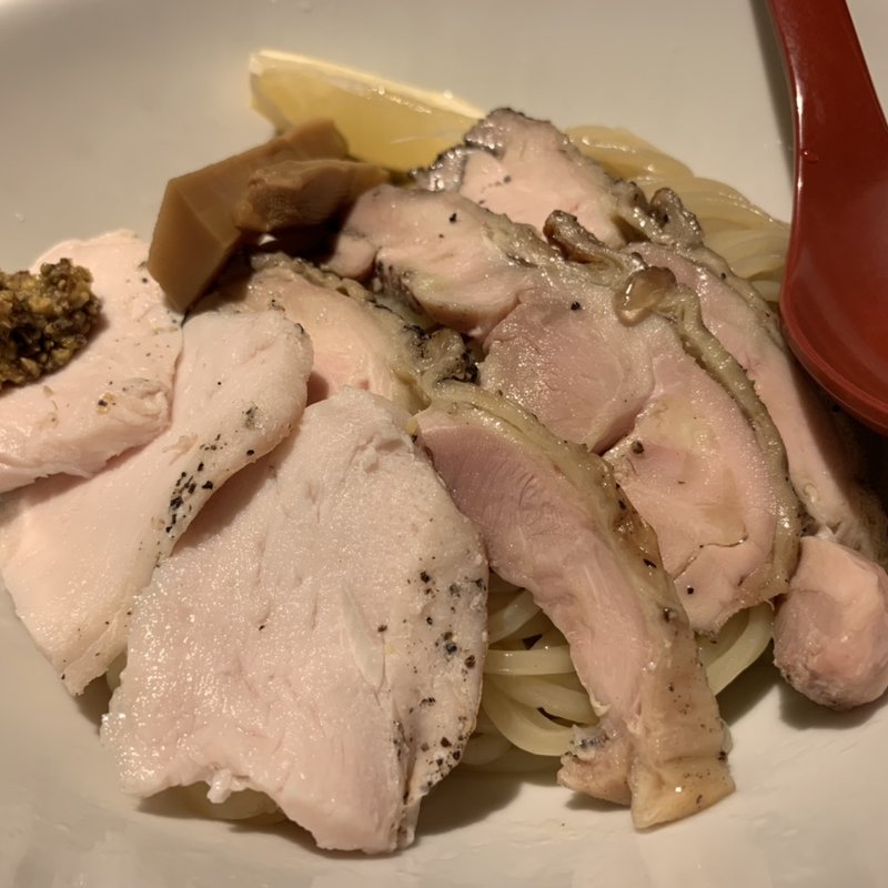 味玉鶏白湯つけ麺(麺屋 翔 本店)