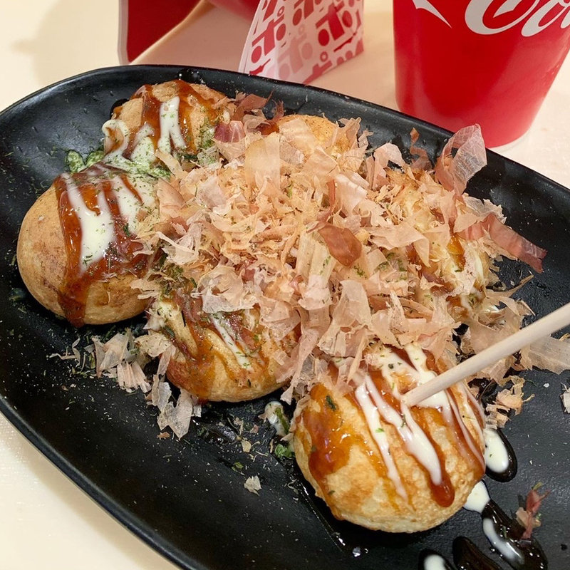 たこ焼き　ソース　6個(ポッポ古淵店)