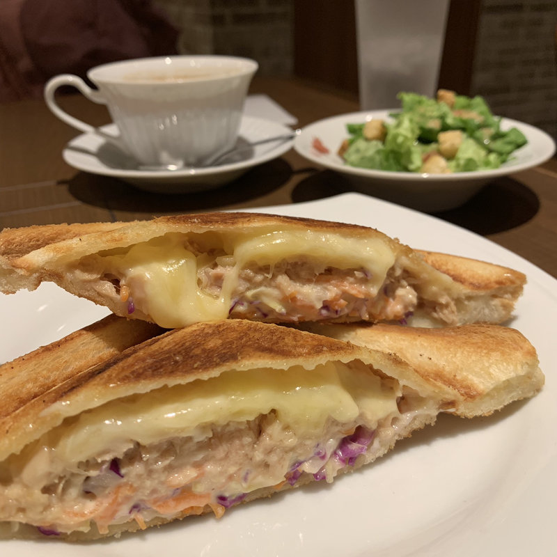 ホットツナキャベツサンド(倉式珈琲店 ルミネ川越店)