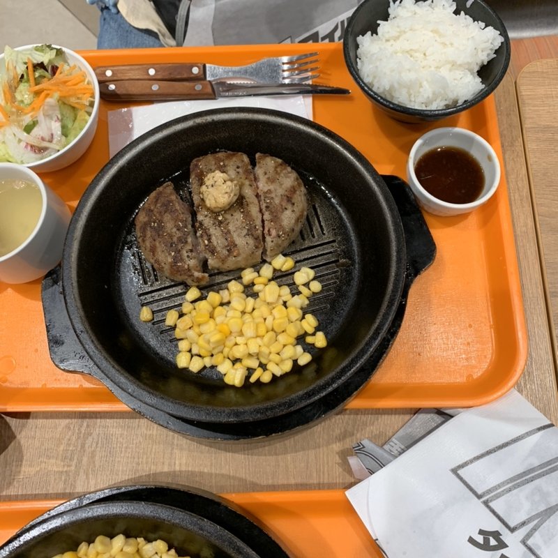 ハンバーグ(いきなりステーキ イトーヨーカ堂大井町店)