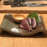 鰹 塩たたき(藁焼 ポロ次郎)