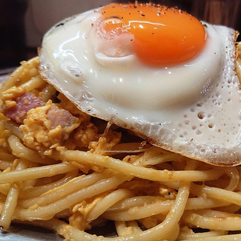 白ナポリタン(スパゲッティーのパンチョ蒲田店)