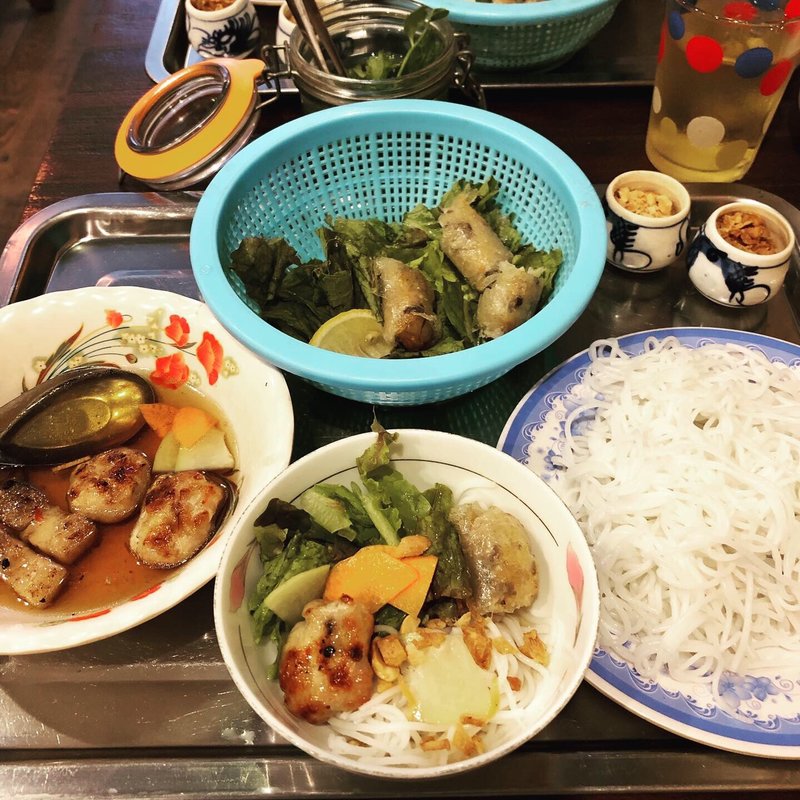 ブンチャー ランチ(ベトナム料理クアンコム11)