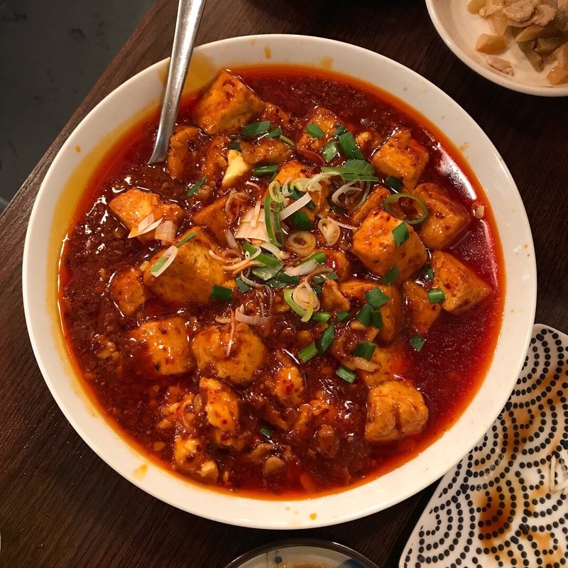 麻婆豆腐(麻辣串焼豊海屋)