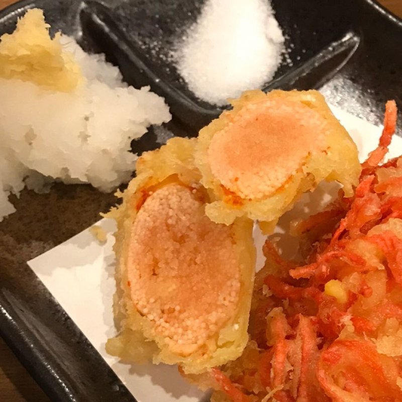 天ぷら 明太子(魚の四文屋 高円寺店)