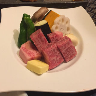 神戸牛ステーキ(小料理やさん)
