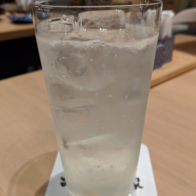 生搾りレモンサワー(お魚総本家 池袋西口店)
