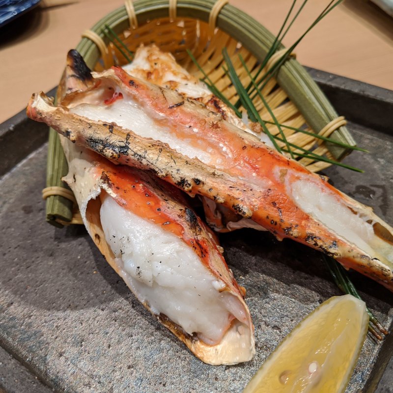 焼きたらば蟹(お魚総本家 池袋西口店)