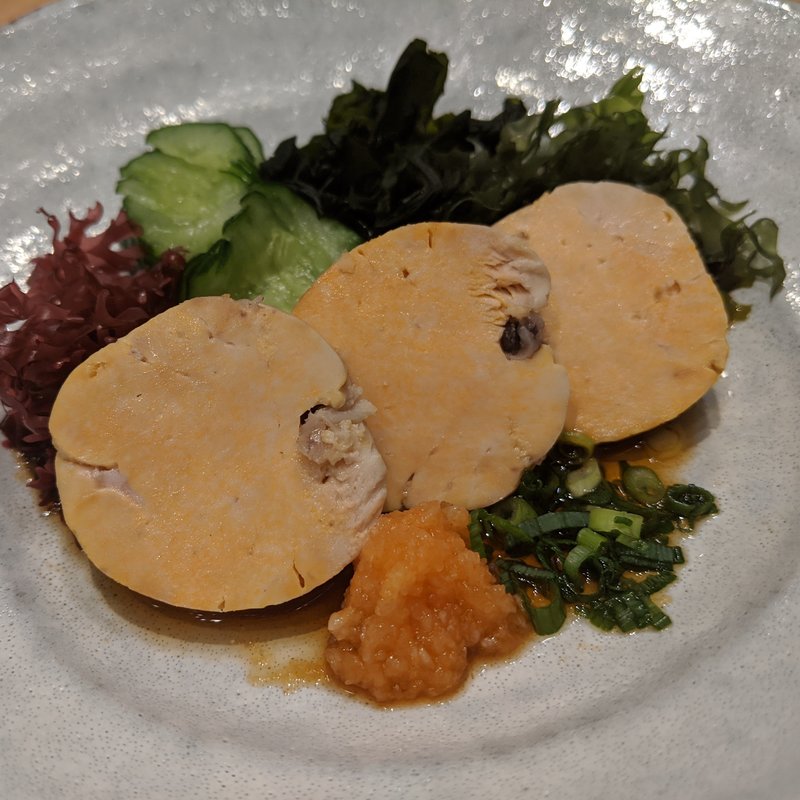 あん肝ぽん酢(お魚総本家 池袋西口店)