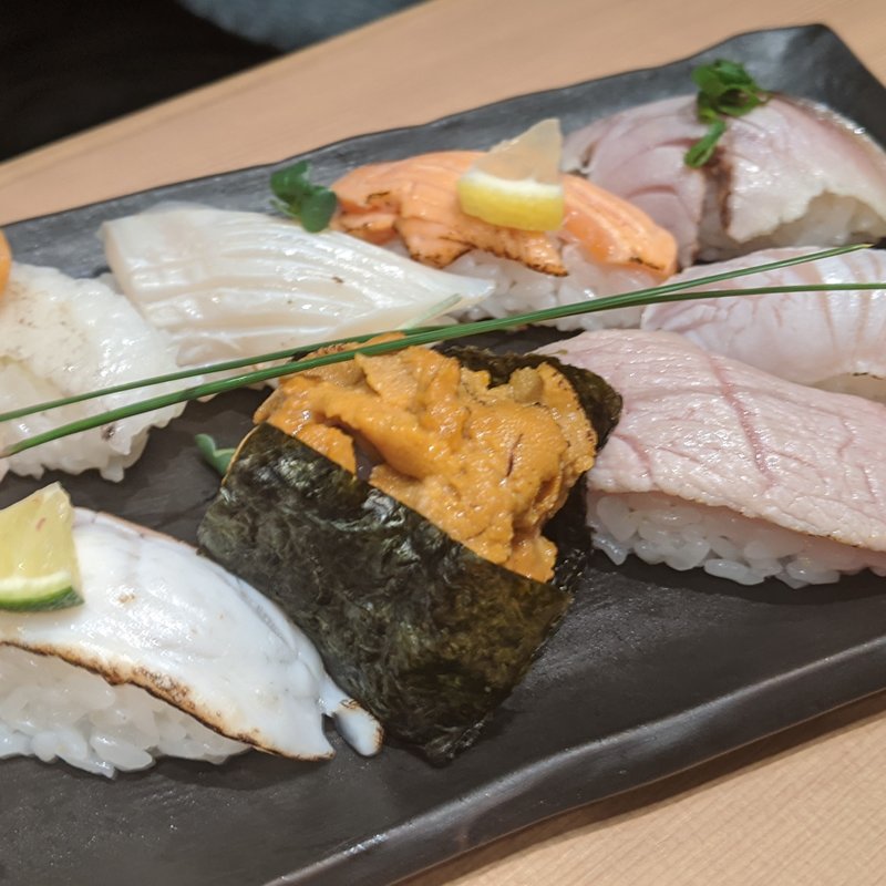 炙り寿司(お魚総本家 池袋西口店)