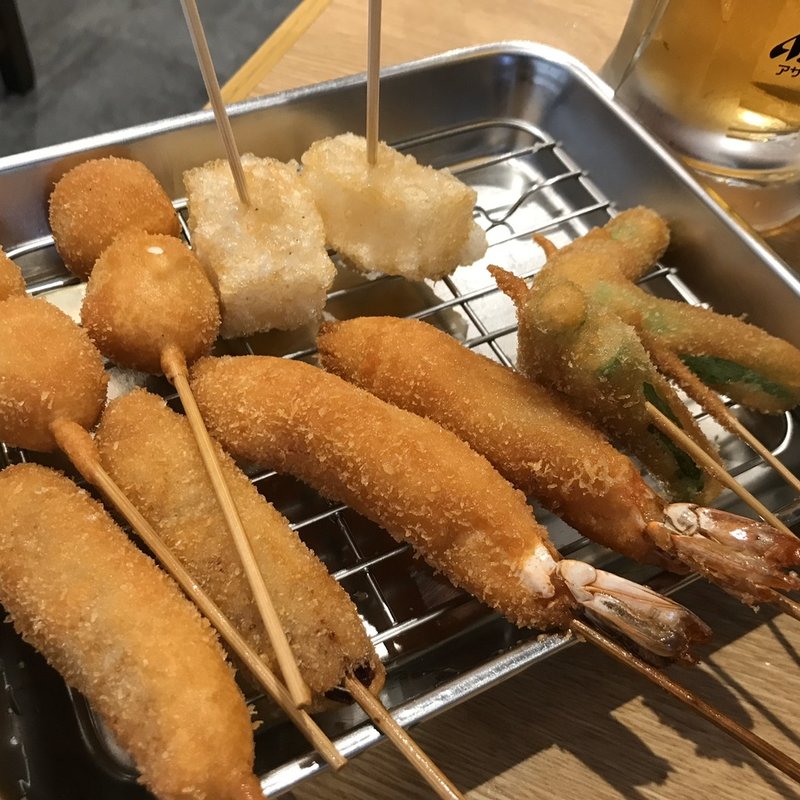 ジャンジャンセット(串かつだるま 動物園前店)