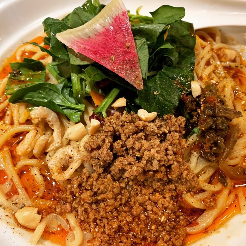 汁無担々麺(中華ノ麺 Xing fu シンフウ)