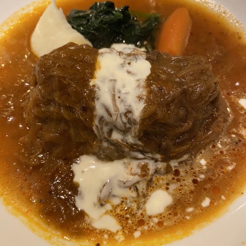 キャベツロールパン又はライス(ロシヤ料理 ラルース)