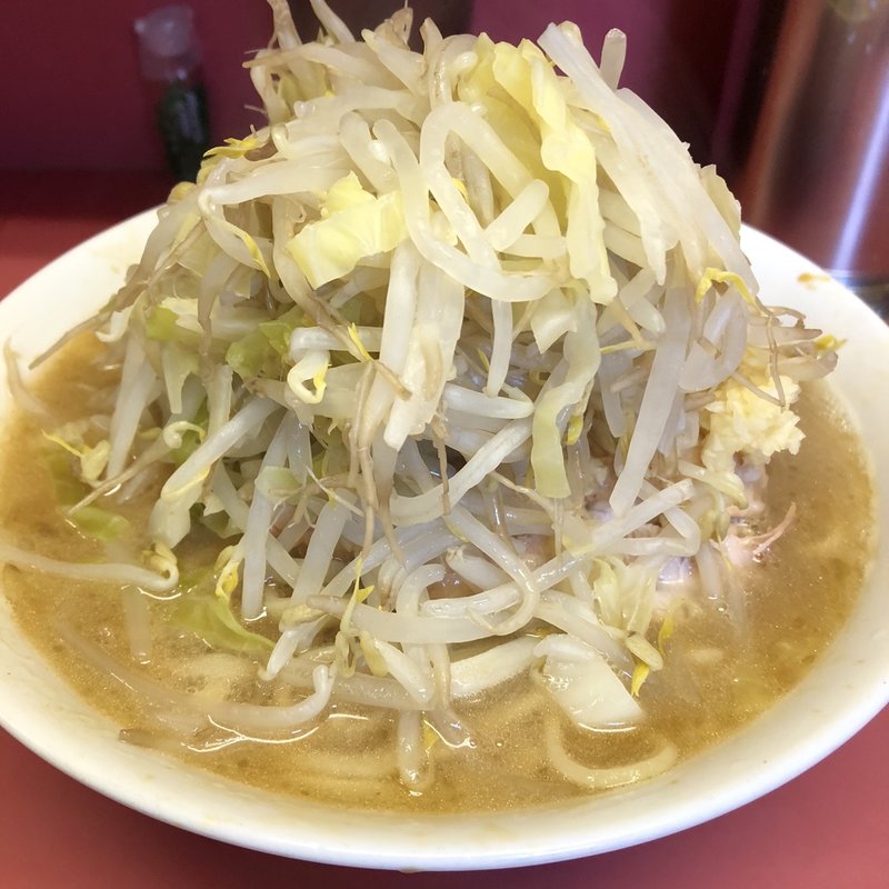 ラーメン豚入（豚４）(ラーメン二郎 ひばりヶ丘駅前店 （らーめんじろう）)