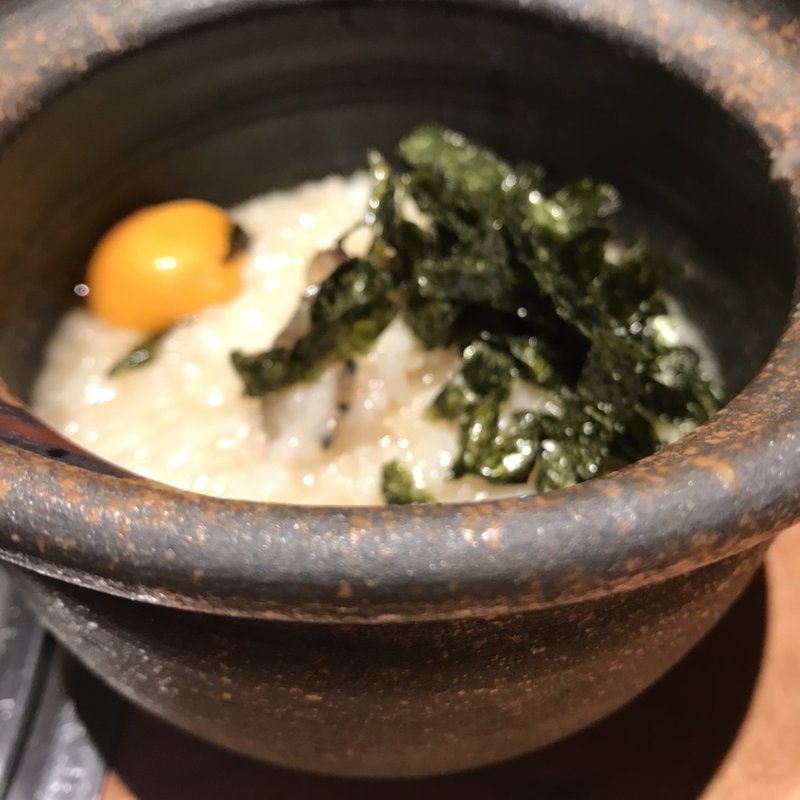 あわび粥(吟味屋 北浜店)