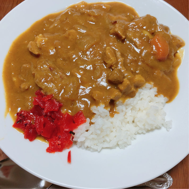 ハンバーグカレー(たかやす)
