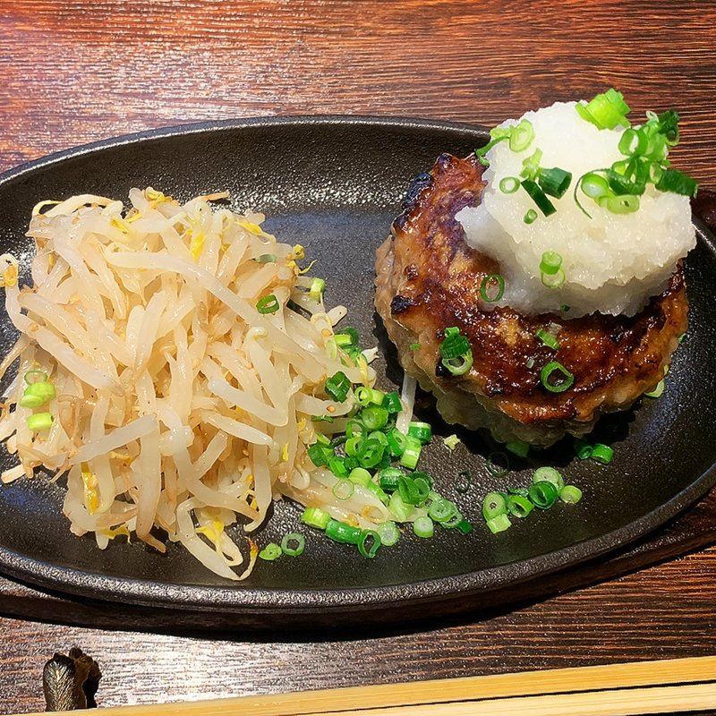 飲めるハンバーグ〈おろしポン酢〉(将泰庵 DINER シャポー船橋店)