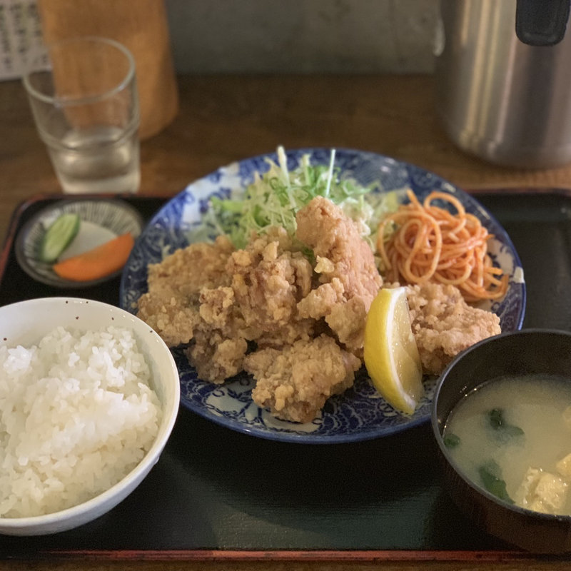とり唐揚げ定食(山角)