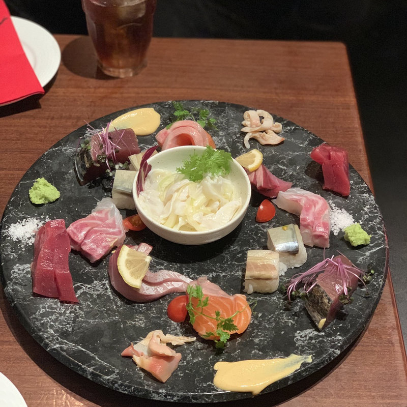 海の幸のカルパッチョ(びすとろUOKIN 吉祥寺店 （ビストロウオキン）)