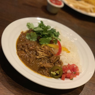 メキシカンカレー(Futbol Cerveceria ONCE（フットボール セルヴェセリア オンセ）)