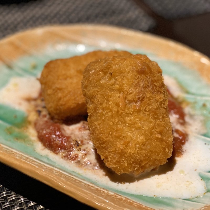 カニ香るクリームコロッケ(和伊ん （ワイン）)