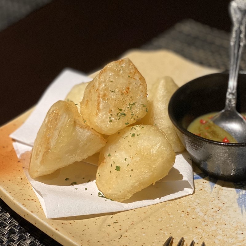 長芋のフリット(和伊ん （ワイン）)