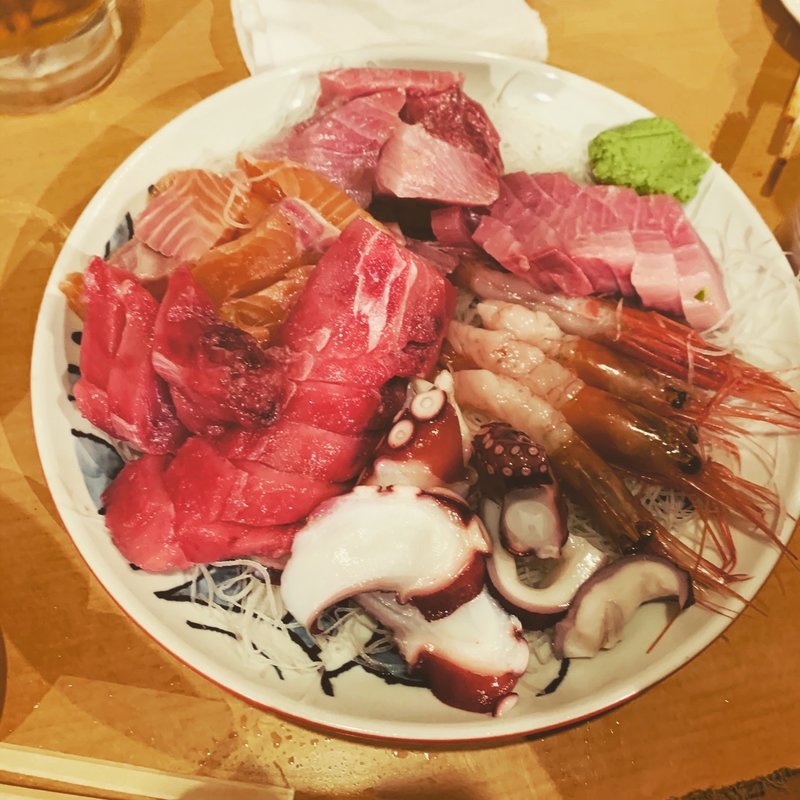 刺し盛り(魚仁)