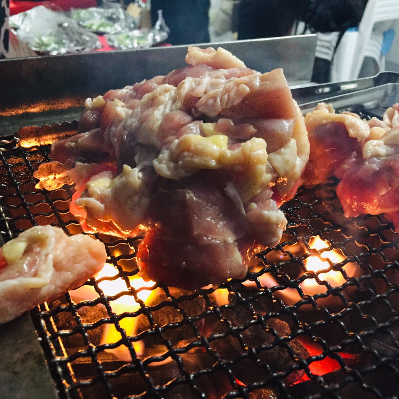 黒岩土鶏の炭火焼(海幸山幸)