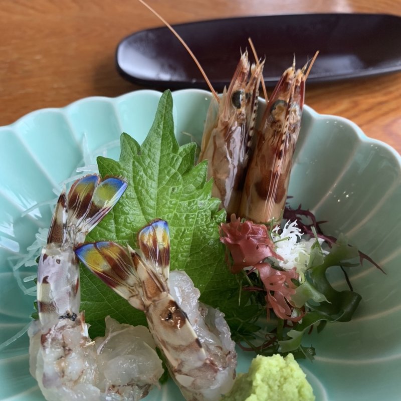 海老踊り食い(海老の宮川 本渡亀川店 )