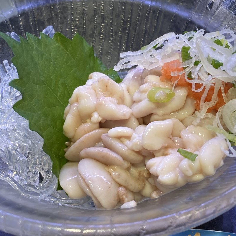 白子ポン酢(回し寿司活 横浜スカイビル店)