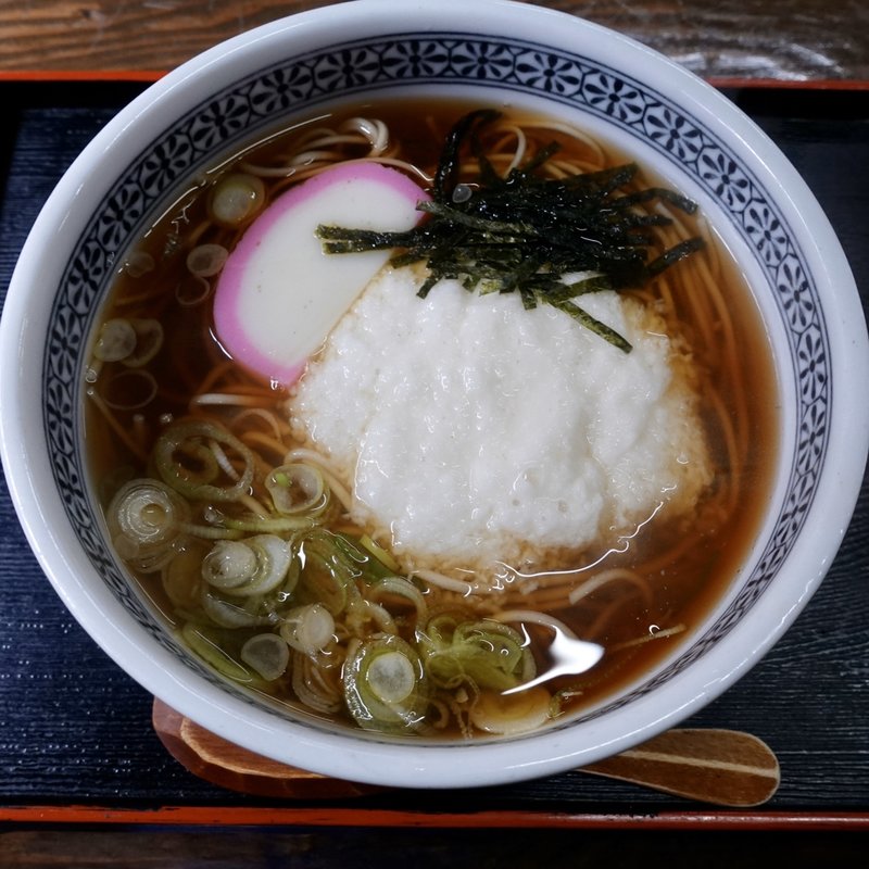 とろろそば(そば処市太郎)