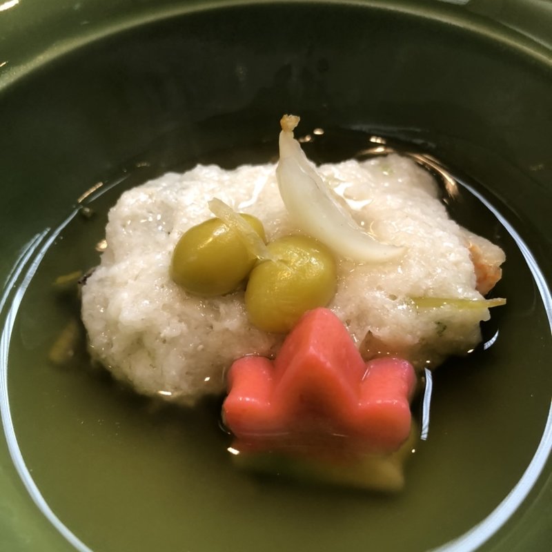 コース（メバルの蕪蒸し）(京都烟河)