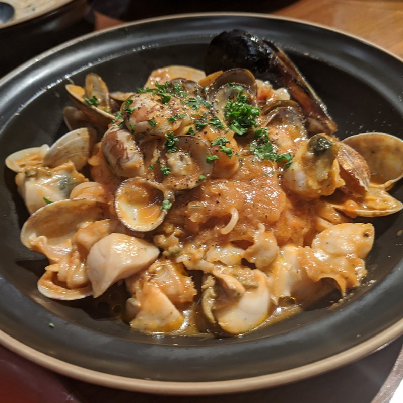 ボンゴレパスタ（オールスター）(ボンゴレスタンド　カンノ)