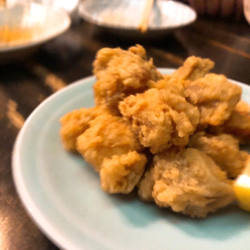 エイの頰肉の唐揚げ(大衆料理　川治 )