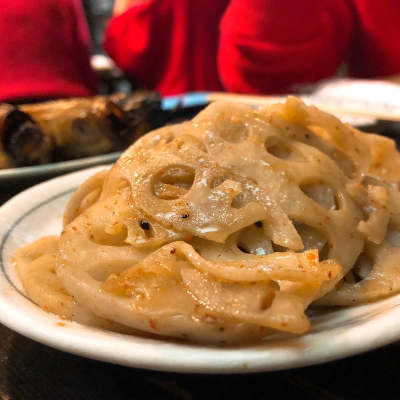 レンコンのきんぴら(大衆料理　川治 )