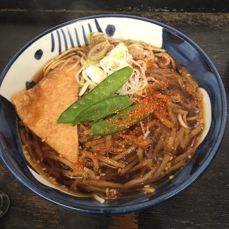 きんぴらそば(つるや )