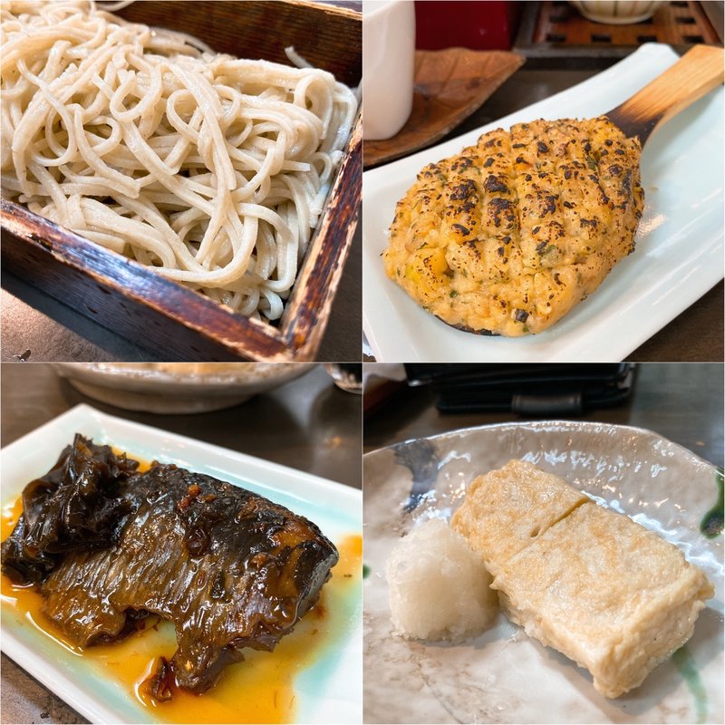 蕎麦前セット(銀杏 （ぎんなん）)