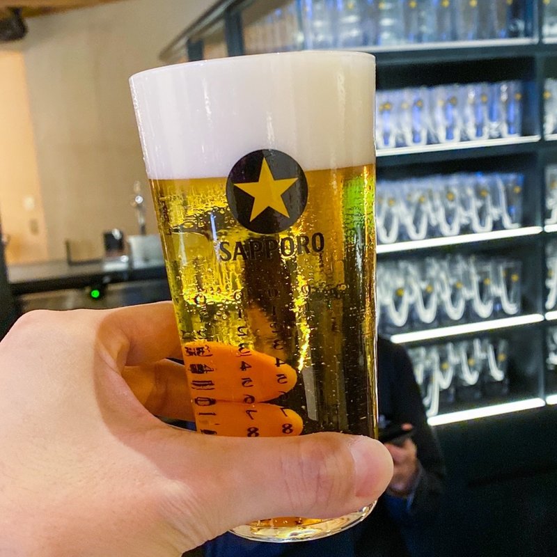 ハイブリッド(サッポロ生ビール黒ラベルTHE BAR)