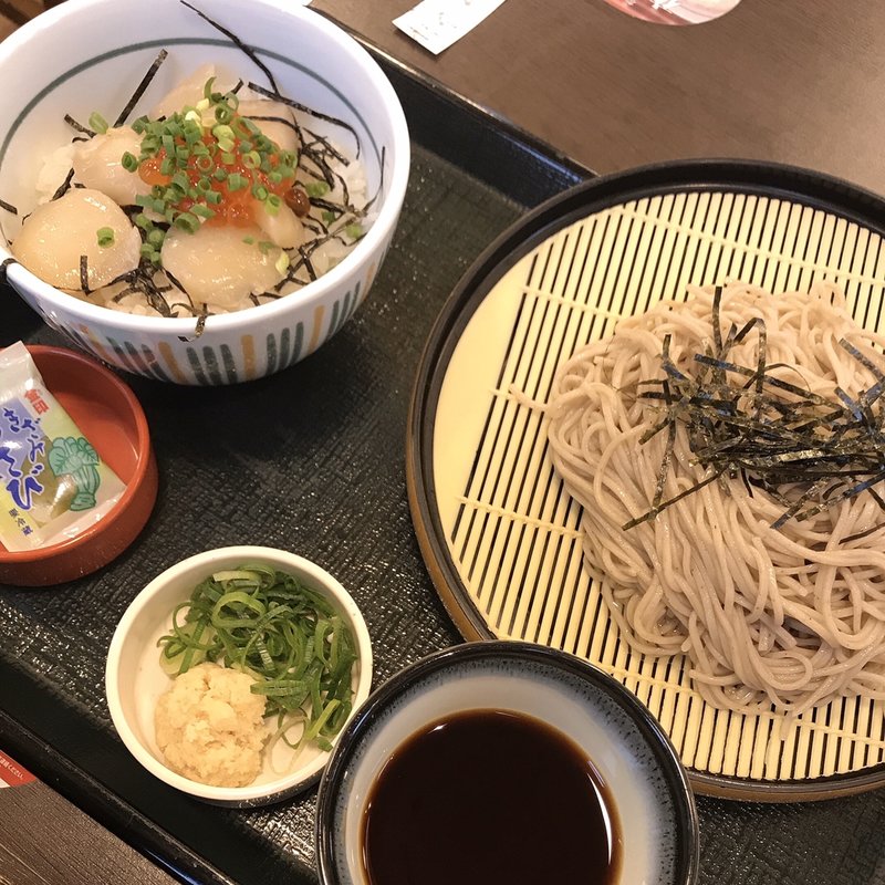 生ほたていくら丼セット(なか卯 茨城石岡店 )