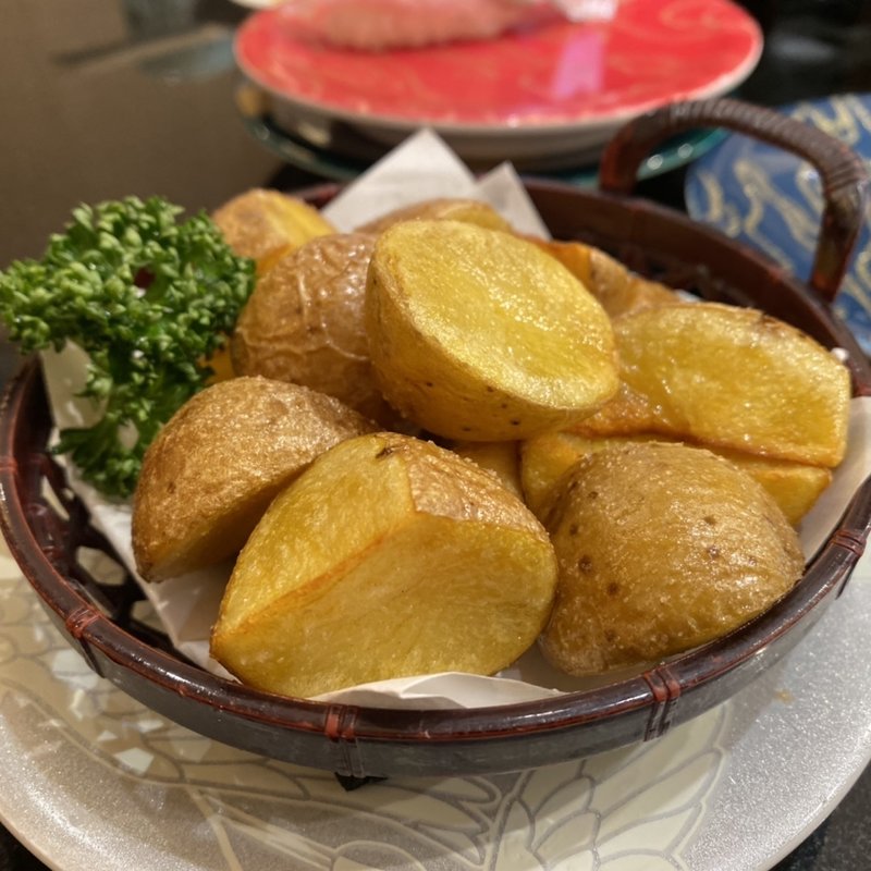 インカのめざめフライ(函館 立喰い寿司 函太郎 東京駅一番街店)