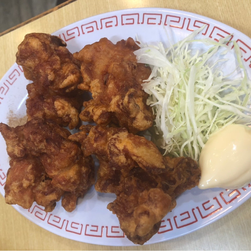 唐揚げ4個(笑う門には麺来たる )