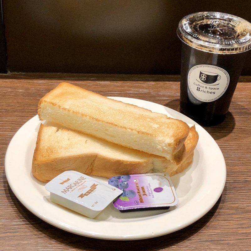 トースト(エイトリッチーズコーヒー)