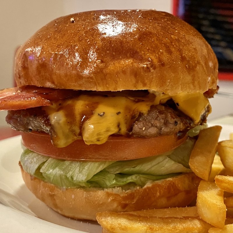 ベーコンチーズバーガー(MONTEGO CAFE （モンテゴ カフェ）)