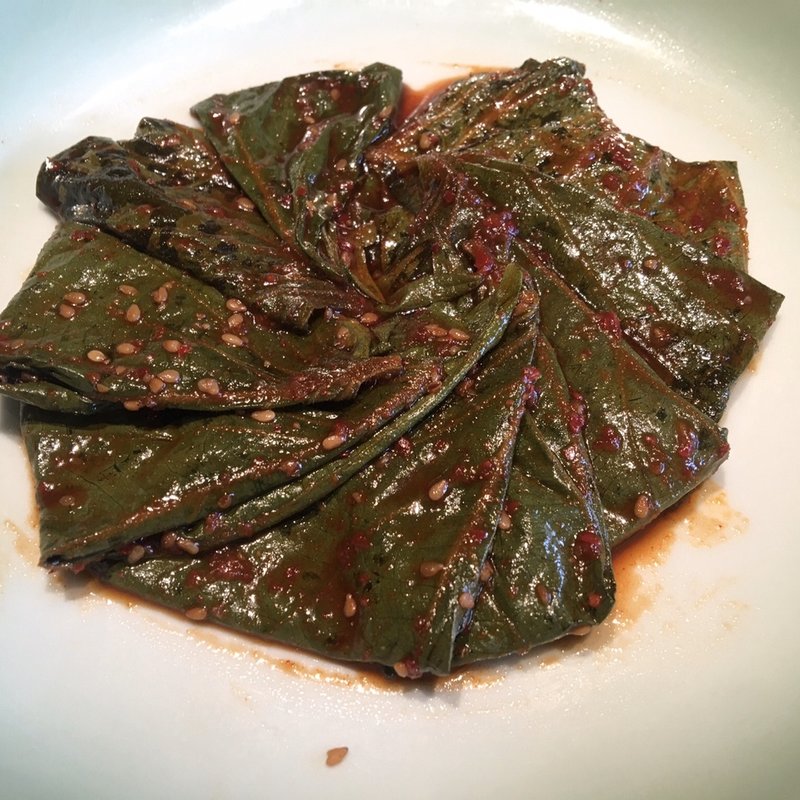 ゴマの葉醤油漬け(大昌園 佐賀兵庫店 )