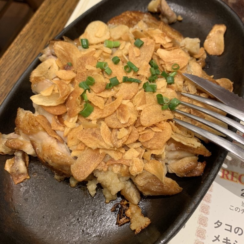 オリジナルガーリックチキンステーキ(ガーリック・ジョーズ クイーンズクスエア店 （GARLIC JO'S）)