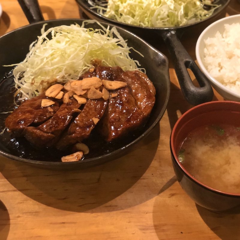 大トンテキ定食 300g(東京トンテキ 渋谷店)