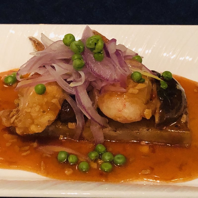 蟹爪のチリソース(チャイナブルー)